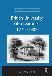 British University Observatories 1772–1939 book cover
