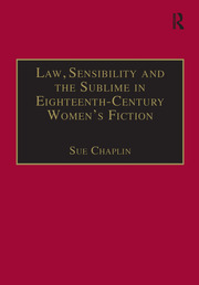 Law, Sensibility and the Sublime in Eighteenth-Century Women's Fiction: Speaking of Dread book cover