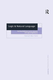 Logic & Natural Language: On Plural Reference and Its Semantic and Logical Significance book cover