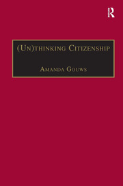 (Un)thinking Citizenship: Feminist Debates in Contemporary South Africa book cover