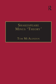 Shakespeare Minus 'Theory' book cover