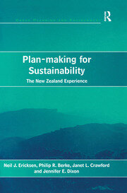 Plan-making for Sustainability: The New Zealand Experience book cover