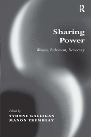 Sharing Power: Women, Parliament, Democracy book cover