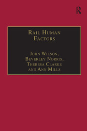 Rail Human Factors: Supporting the Integrated Railway book cover