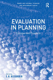 Evaluation in Planning: Evolution and Prospects book cover