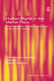Human Rights in the Market Place: The Exploitation of Rights Protection by Economic Actors book cover