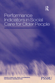 Performance Indicators in Social Care for Older People book cover