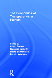 The Economics of Transparency in Politics book cover