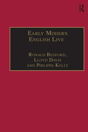 Early Modern English Lives: Autobiography and Self-Representation 1500–1660 book cover