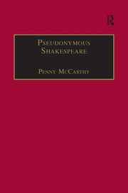 Pseudonymous Shakespeare: Rioting Language in the Sidney Circle book cover