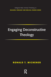 Engaging Deconstructive Theology book cover