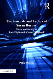 The Journals and Letters of Susan Burney: Music and Society in Late Eighteenth-Century England book cover