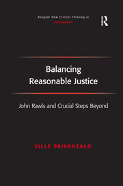 Balancing Reasonable Justice: John Rawls and Crucial Steps Beyond book cover