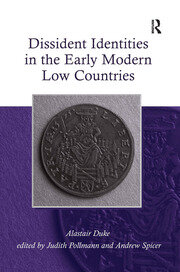 Dissident Identities in the Early Modern Low Countries book cover