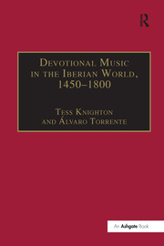 Devotional Music in the Iberian World, 1450–1800: The Villancico and Related Genres book cover