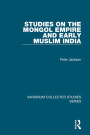 Studies on the Mongol Empire and Early Muslim India book cover