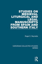 Studies on Medieval Liturgical and Legal Manuscripts from Spain and Southern Italy book cover