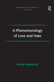 A Phenomenology of Love and Hate book cover