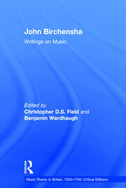 John Birchensha: Writings on Music book cover