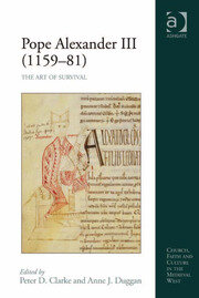 Pope Alexander III (1159–81): The Art of Survival book cover