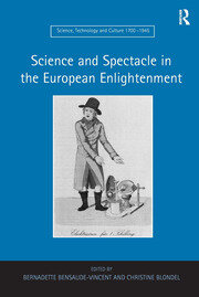 Science and Spectacle in the European Enlightenment book cover