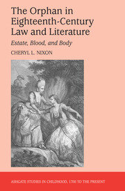 The Orphan in Eighteenth-Century Law and Literature: Estate, Blood, and Body book cover