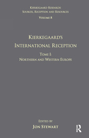 Volume 8, Tome I: Kierkegaard's International Reception - Northern and Western Europe book cover