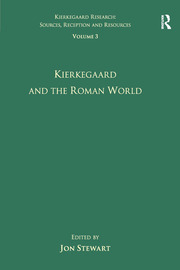 Volume 3: Kierkegaard and the Roman World book cover