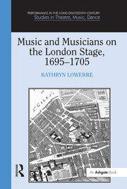 Music and Musicians on the London Stage, 1695–1705 book cover