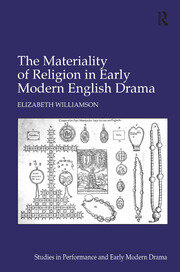 The Materiality of Religion in Early Modern English Drama book cover