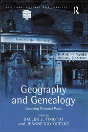 Geography and Genealogy: Locating Personal Pasts book cover