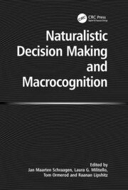 Naturalistic Decision Making and Macrocognition book cover