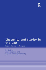 Obscurity and Clarity in the Law: Prospects and Challenges book cover