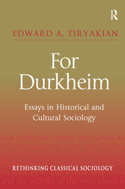 For Durkheim: Essays in Historical and Cultural Sociology book cover