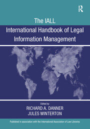 The IALL International Handbook of Legal Information Management book cover
