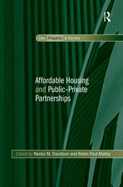 Affordable Housing and Public-Private Partnerships book cover
