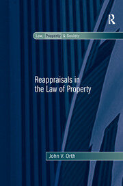 Reappraisals in the Law of Property book cover