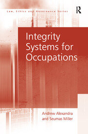 Integrity Systems for Occupations book cover