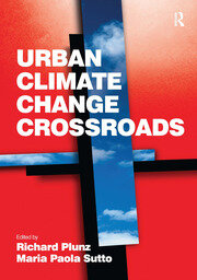 Urban Climate Change Crossroads book cover
