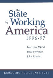 The State of Working America: 1996-97 book cover