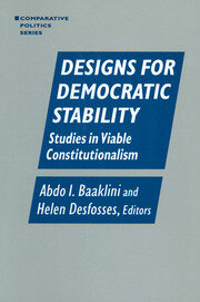 Designs for Democratic Stability: Studies in Viable Constitutionalism book cover