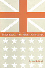 British Friends of the American Revolution book cover