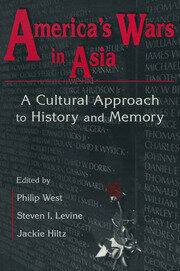 United States and Asia at War: A Cultural Approach: A Cultural Approach book cover