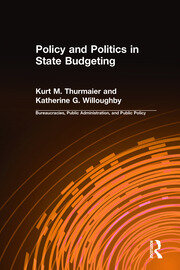 Policy and Politics in State Budgeting book cover