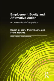 Employment Equity and Affirmative Action: An International Comparison: An International Comparison book cover