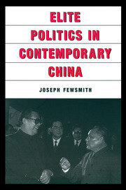 Elite Politics in Contemporary China book cover