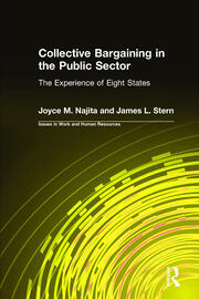 Collective Bargaining in the Public Sector: The Experience of Eight States: The Experience of Eight States book cover
