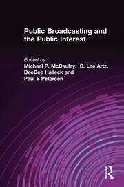 Public Broadcasting and the Public Interest book cover