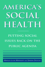 America's Social Health: Putting Social Issues Back on the Public Agenda book cover