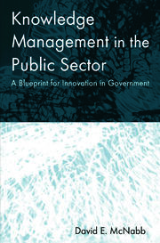 Knowledge Management in the Public Sector: A Blueprint for Innovation in Government book cover